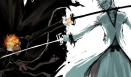 死神动漫图片,光影交错，命运之刃
